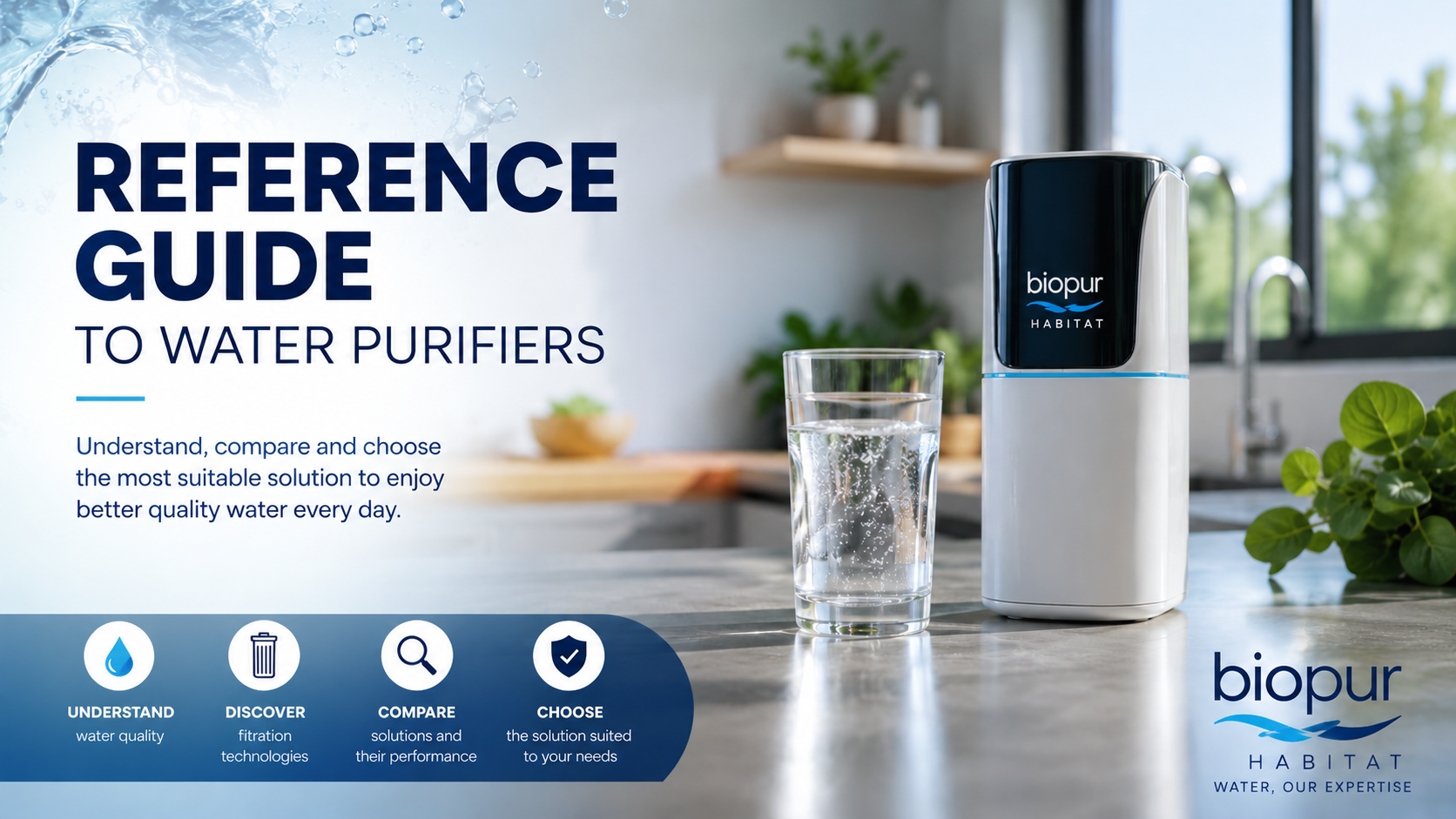 Biopur Habitat Water Purifiers Reference Guide